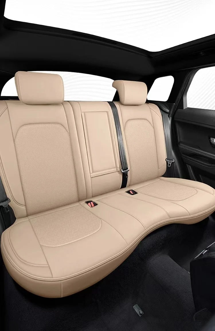 NAPPA Genuine Leather Car Seat Cover – Premium Auto Interior Cushion for Car, Gift For Mother's Day 2025 - Delicate Leather  
