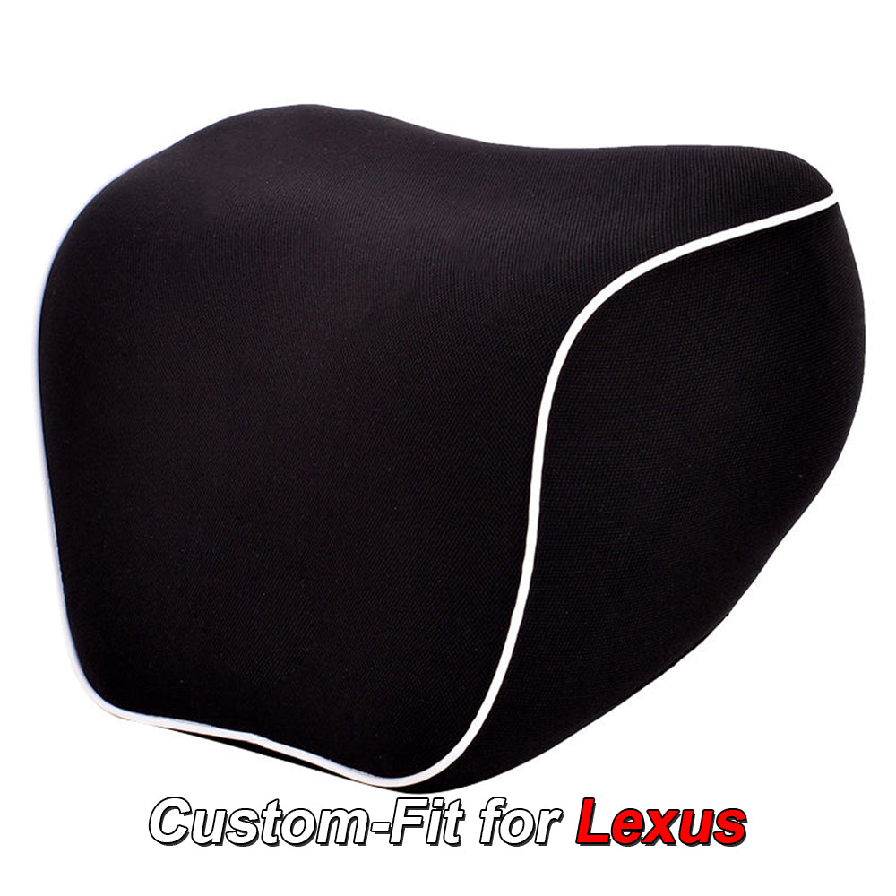 Lumbar Support Cushion for Car and Headrest Neck Pillow Kit, Custom-Fit For Car, Ergonomically Design for Car Seat, Car Accessories DLFJ254