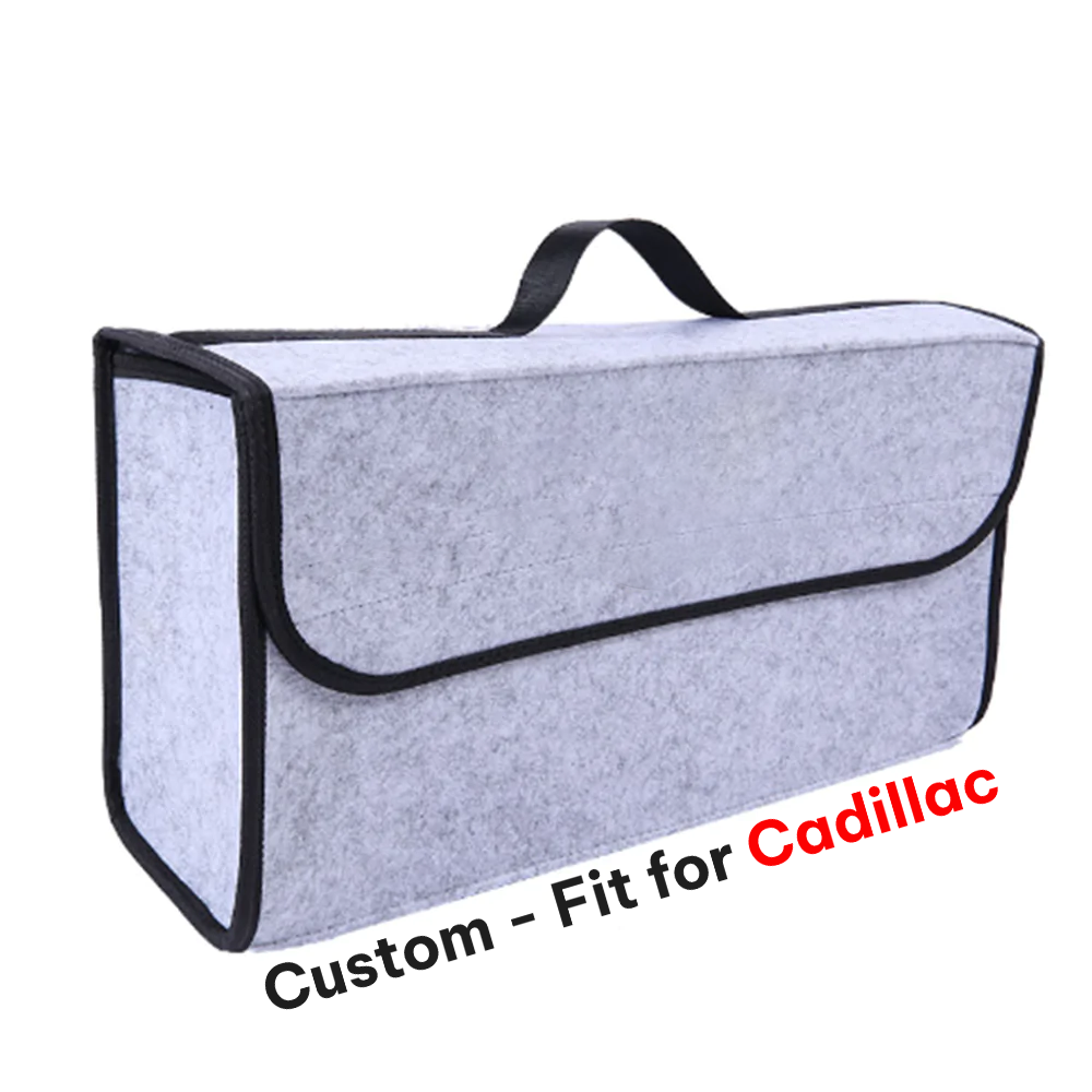 Soft Felt Car Bag Organizer, Custom-Fit For Car, Folding Car Storage Box Non Slip Fireproof Car Trunk Organizer DLCA236