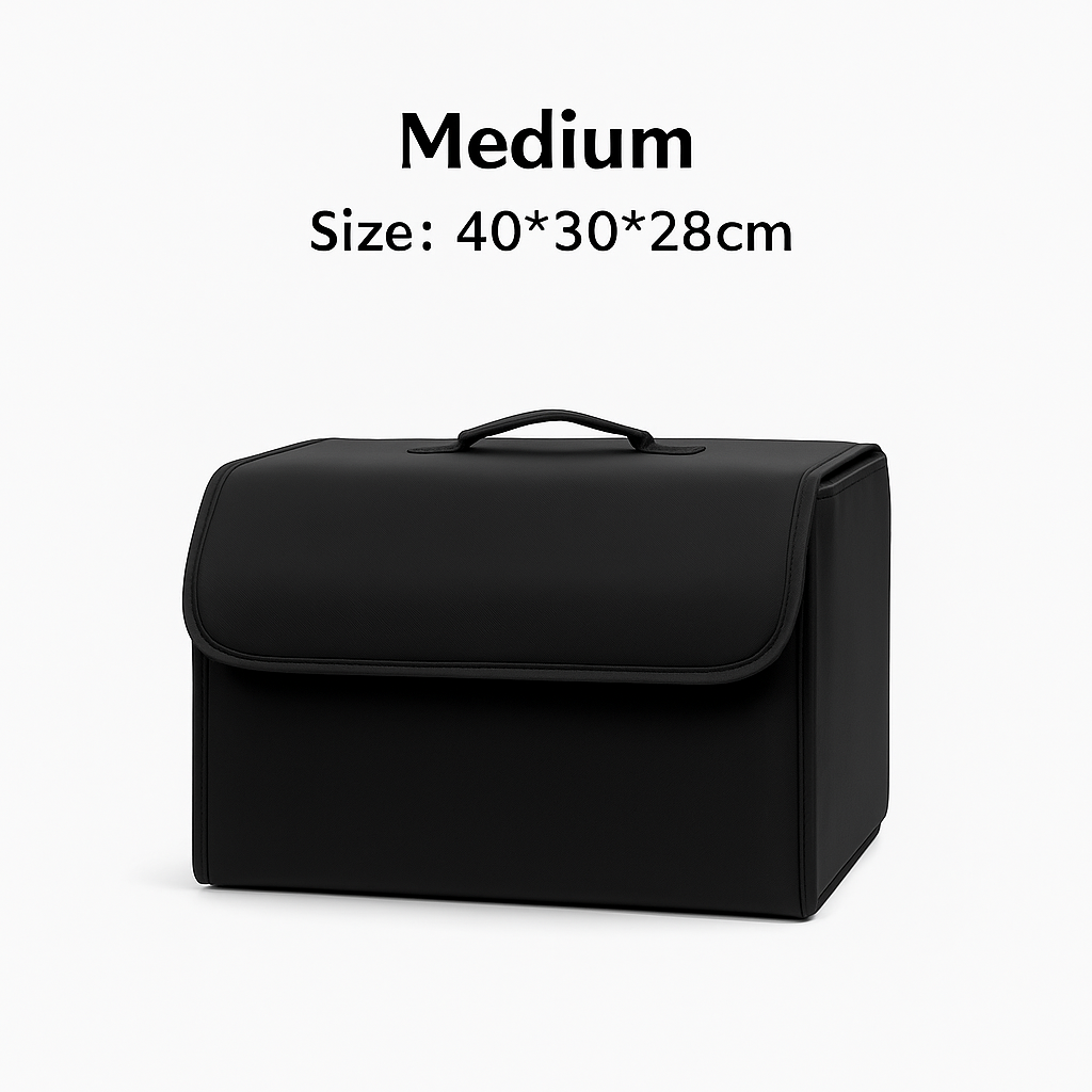 Premium Trunk Organizer for Honda Vehicles – Detachable, Foldable & Dustproof - Delicate Leather  