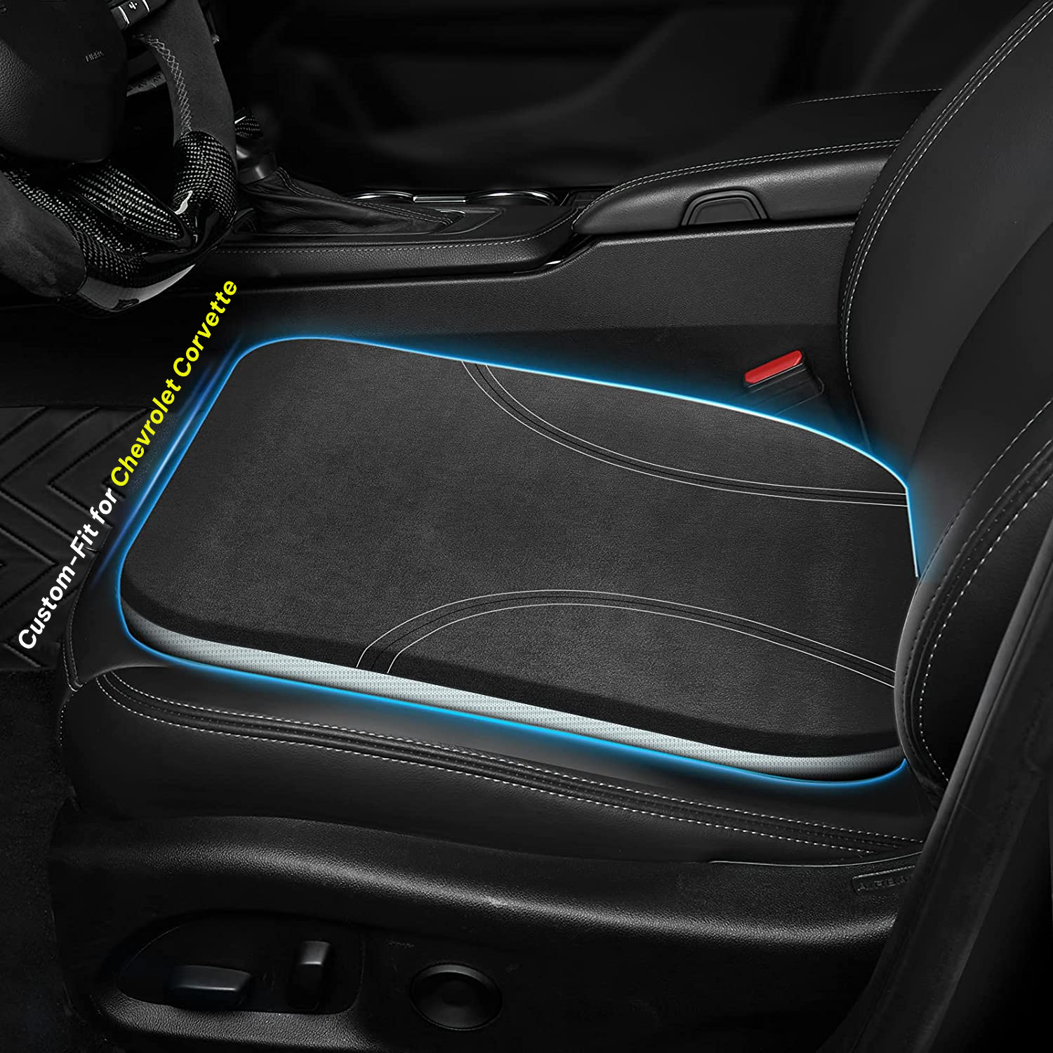 Car Seat Cushion, Custom Fit For Car, Car Memory Foam Seat Cushion, Heightening Seat Cushion, Seat Cushion for Car and Office Chair DLCC224