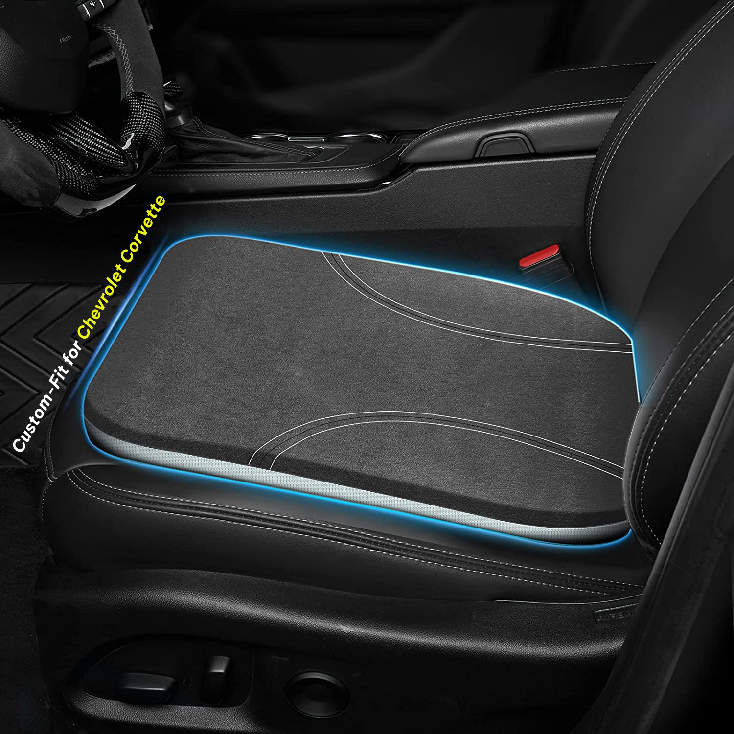 Car Seat Cushion, Custom Fit For Car, Car Memory Foam Seat Cushion, Heightening Seat Cushion, Seat Cushion for Car and Office Chair DLCC224