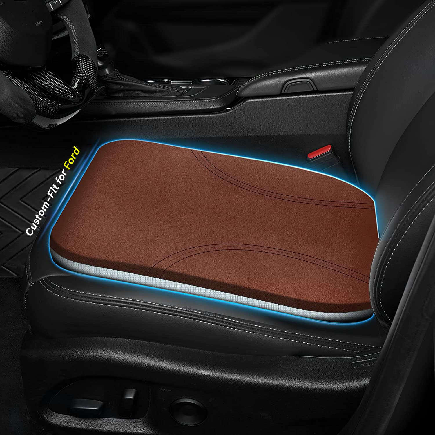 Car Seat Cushion, Custom Fit For Car, Car Memory Foam Seat Cushion, Heightening Seat Cushion, Seat Cushion for Car and Office Chair DLFD224