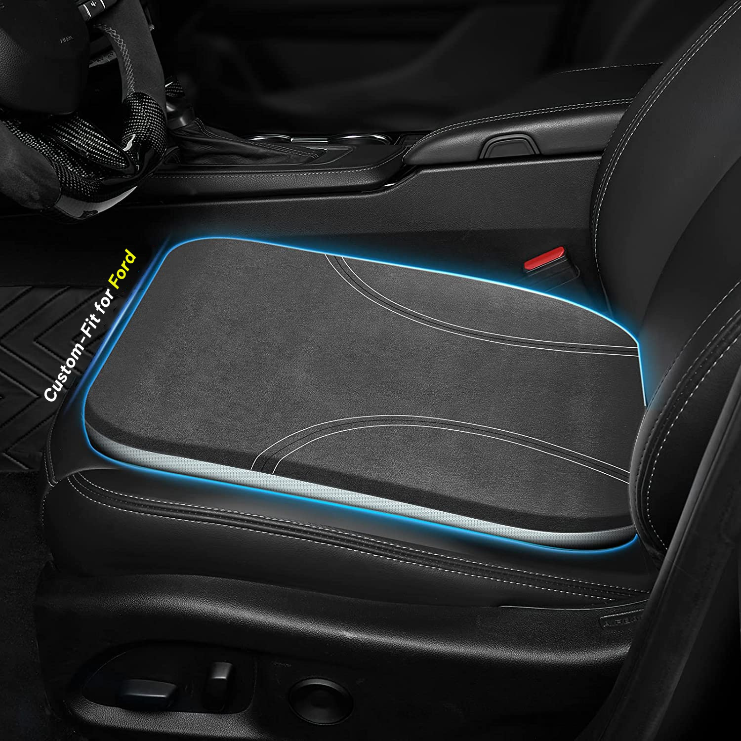 Car Seat Cushion, Custom Fit For Car, Car Memory Foam Seat Cushion, Heightening Seat Cushion, Seat Cushion for Car and Office Chair DLFD224