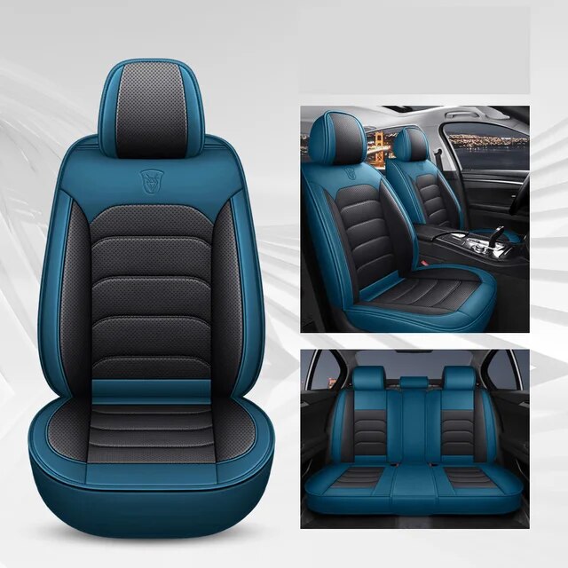 Universal Leather Car Seat Covers Stylish Interior Protection