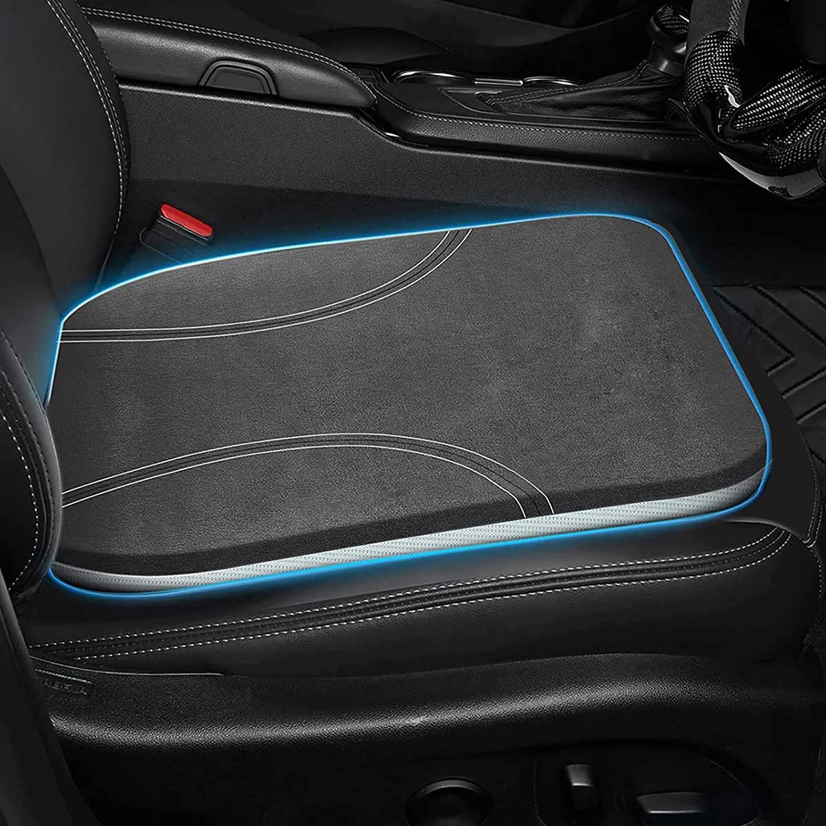 Car Seat Cushion, Custom Fit For Car, Car Memory Foam Seat Cushion, Heightening Seat Cushion, Seat Cushion for Car and Office Chair DLHY224