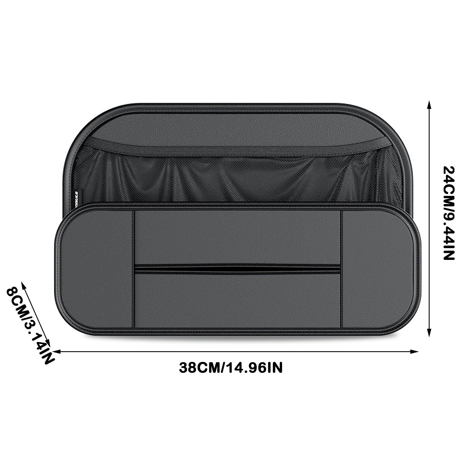 Fiber Leather Car Storage Bags - Seat Back Hanging Bag and Organizer, Custom Fit For Your Cars, Car Accessories