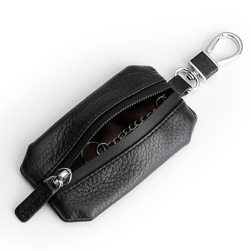 Small Size Real Leather Car Key Case Bag - Key Wallet Bag Key Protector