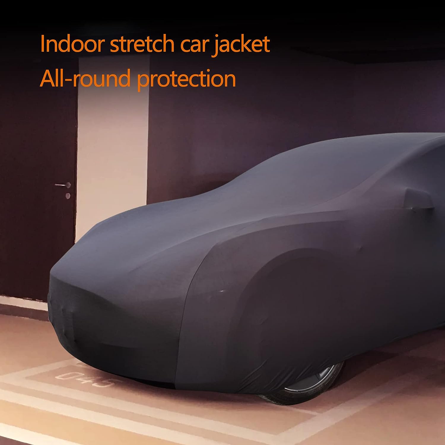 Car Cover Sun-proof UV Car Protector - Scratch-proof Outdoor Full Indoor Car Cover for Model 3/Y with Storage Bag