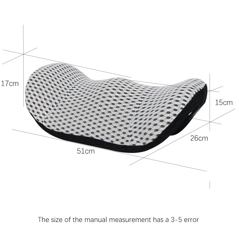 2024 Car Headrest and Lumbar Support Cushion