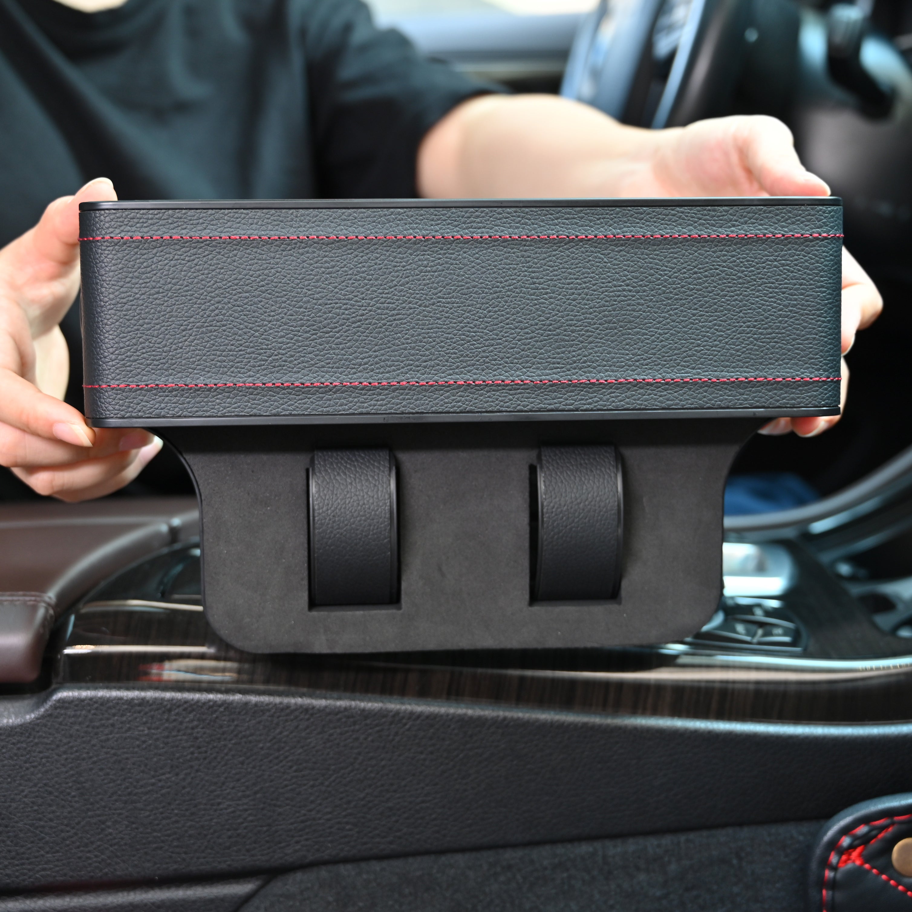 Car Interior Accessories: Multi-Functional Three-in-One Cup Holder Car Organizer Gap Filler, Custom For All Cars