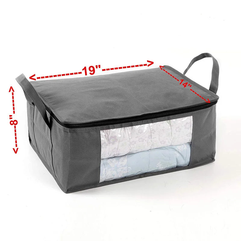 High-End Organizer Packaging Manufacturer with Zip-Lock Storage Bags for Underbed Storage - Leading in Hot Sales ( Set Of 3 ) - Delicate Leather