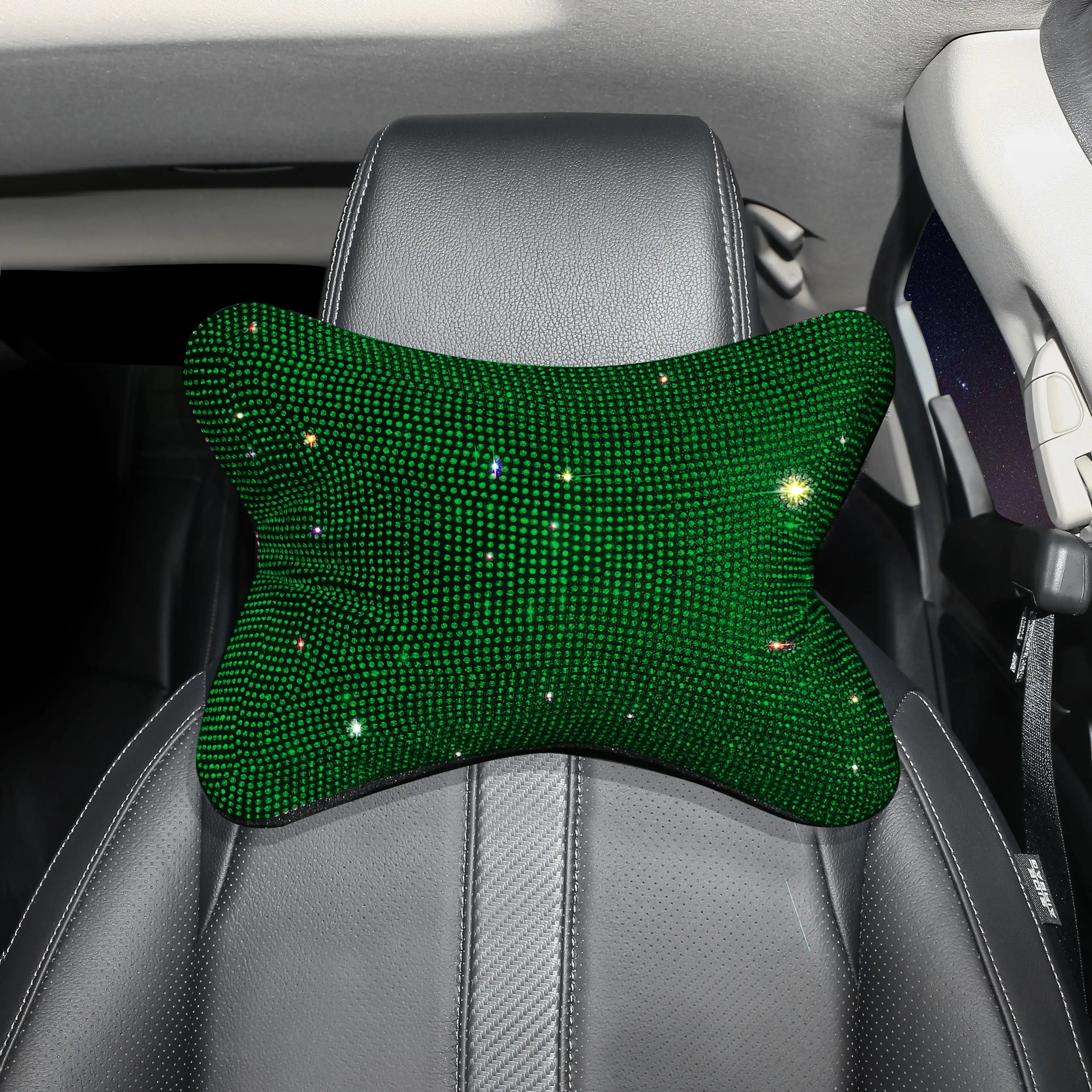 Elevate Your Driving Experience with the Universal Bling Comfortable Fashion Car Seat Head Neck Pillow