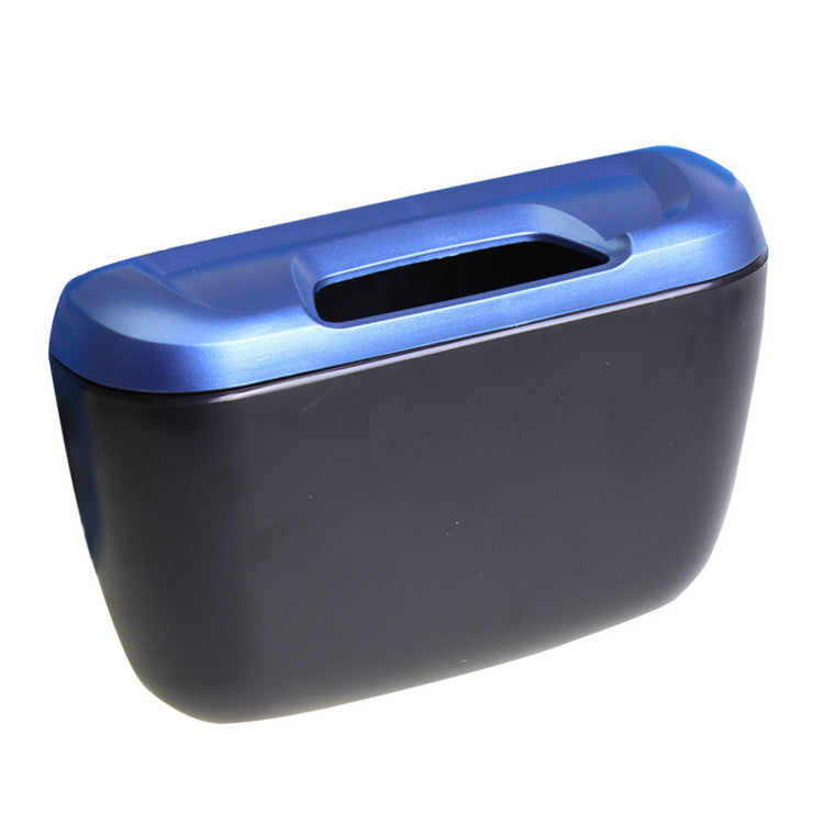 Plastic Door Side Seat Back Mini Car Garbage Trash Bin with Hook for Car Automotive, Car Accessories