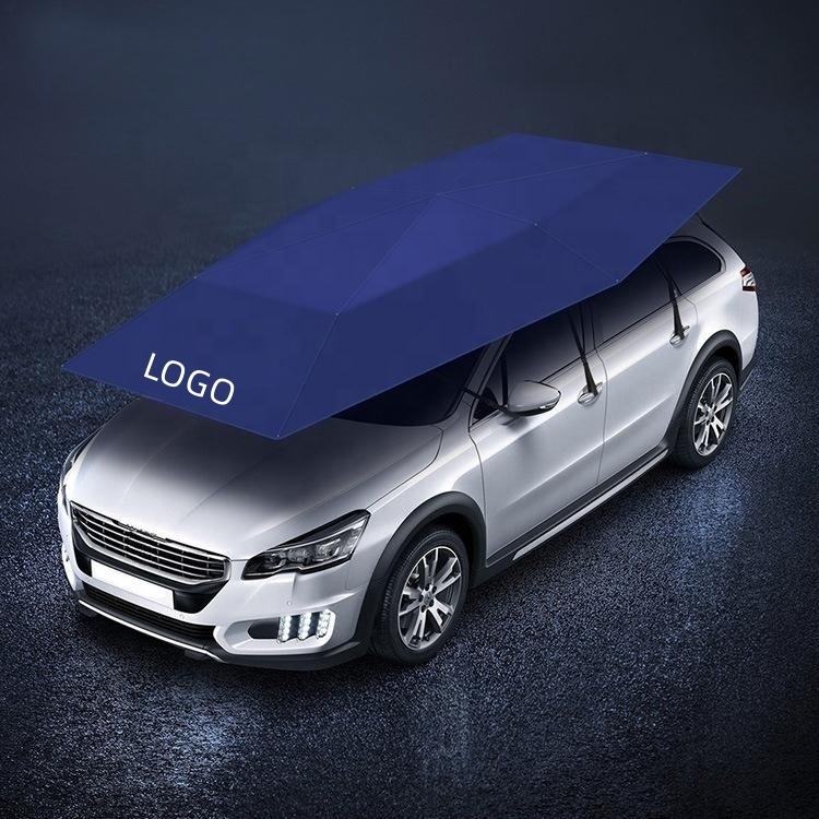 UV Protection Automatic Folding Sun Shade Car Cover Umbrella with Remote