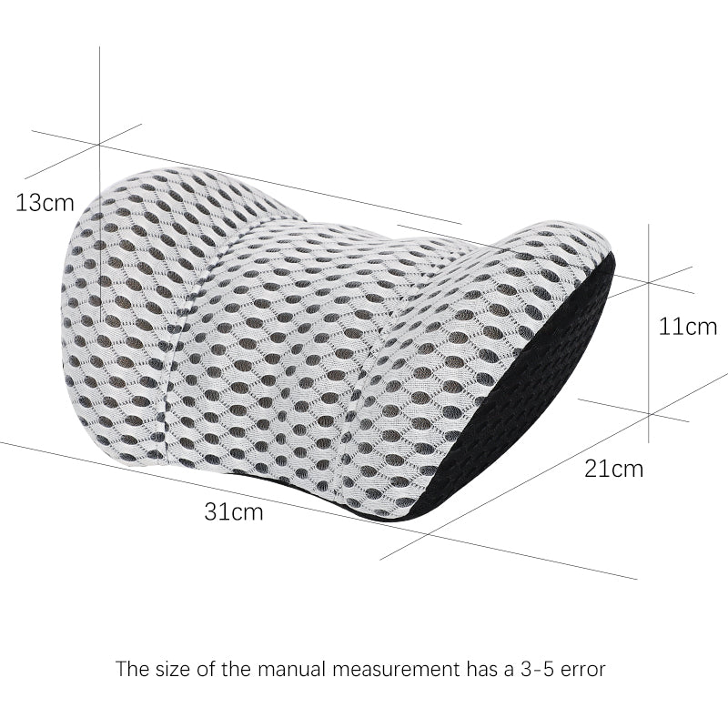 2024 Car Headrest and Lumbar Support Cushion