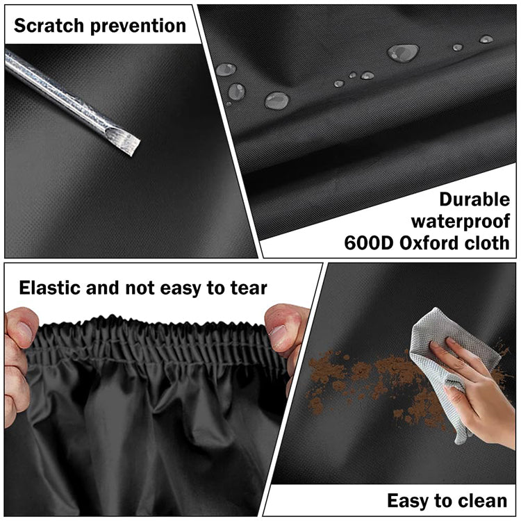 Waterproof Dustproof UV Resistant Scratchproof All Weather Full Door Car Cab Cover