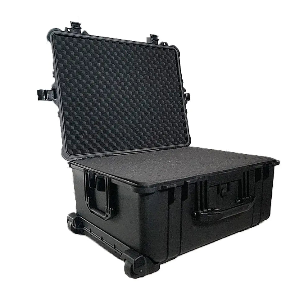 GD5013 Rolling Plastic Tool Box Trolley Case - Delicate Leather