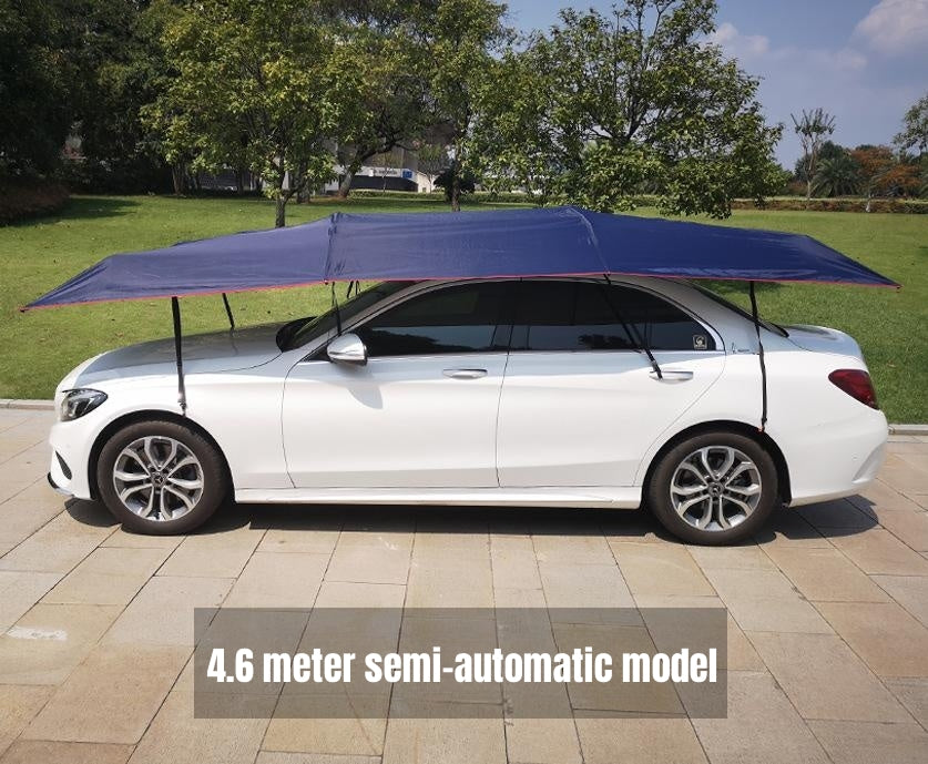 UV Protection Automatic Folding Sun Shade Car Cover Umbrella with Remote