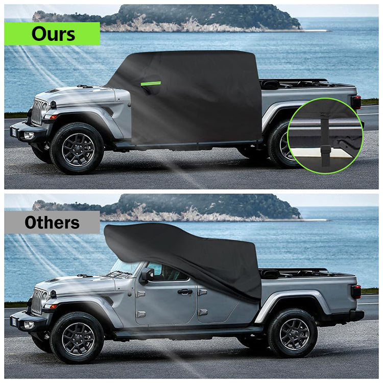 Waterproof Dustproof UV Resistant Scratchproof All Weather Full Door Car Cab Cover