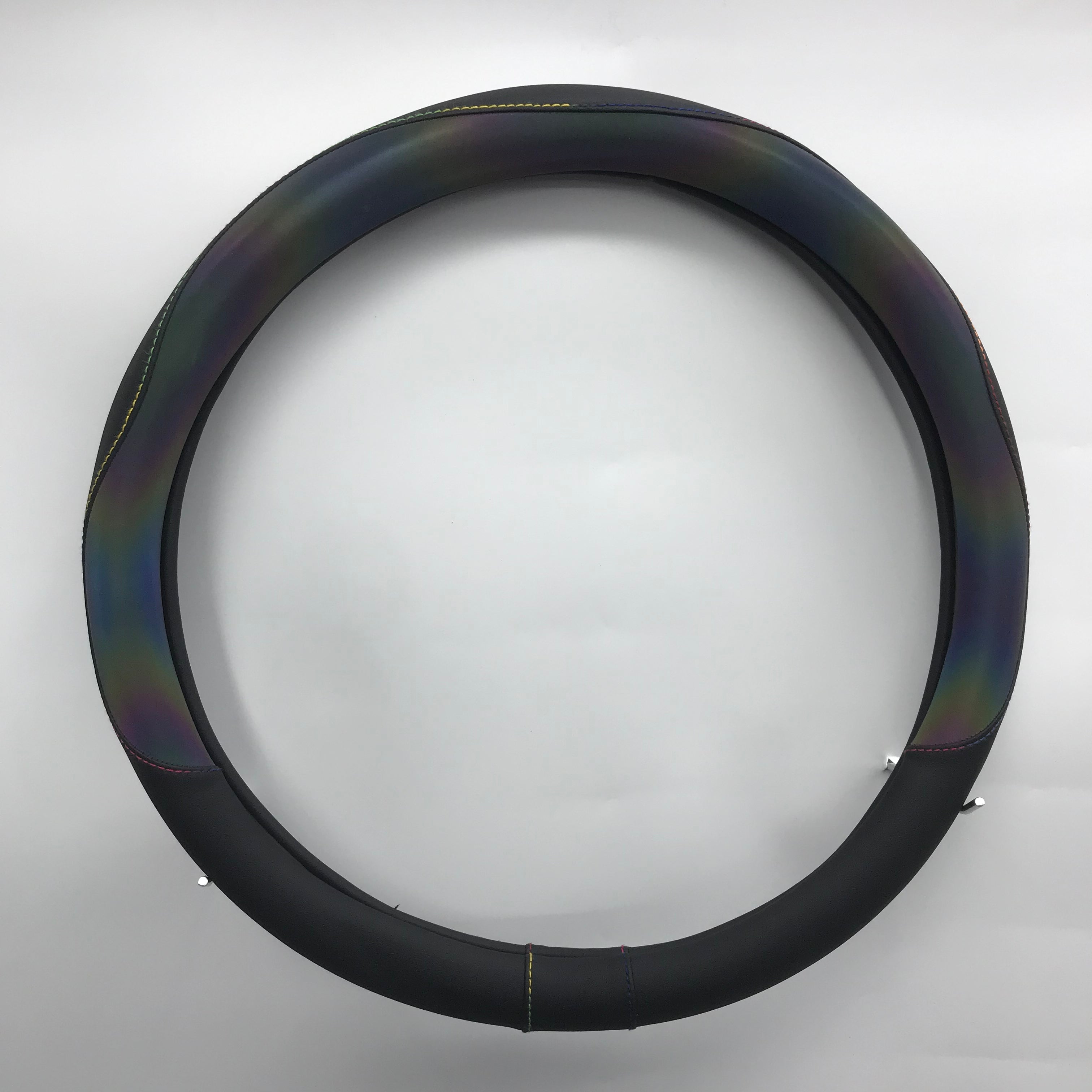 Gradient Ramp Fit Car Steering Wheel Cover