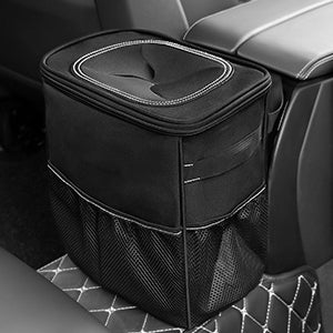 Small Car Trash Can Organizer - Multifunctional Leakproof Storage Box, Custom Fit For Your Cars, Car Accessories