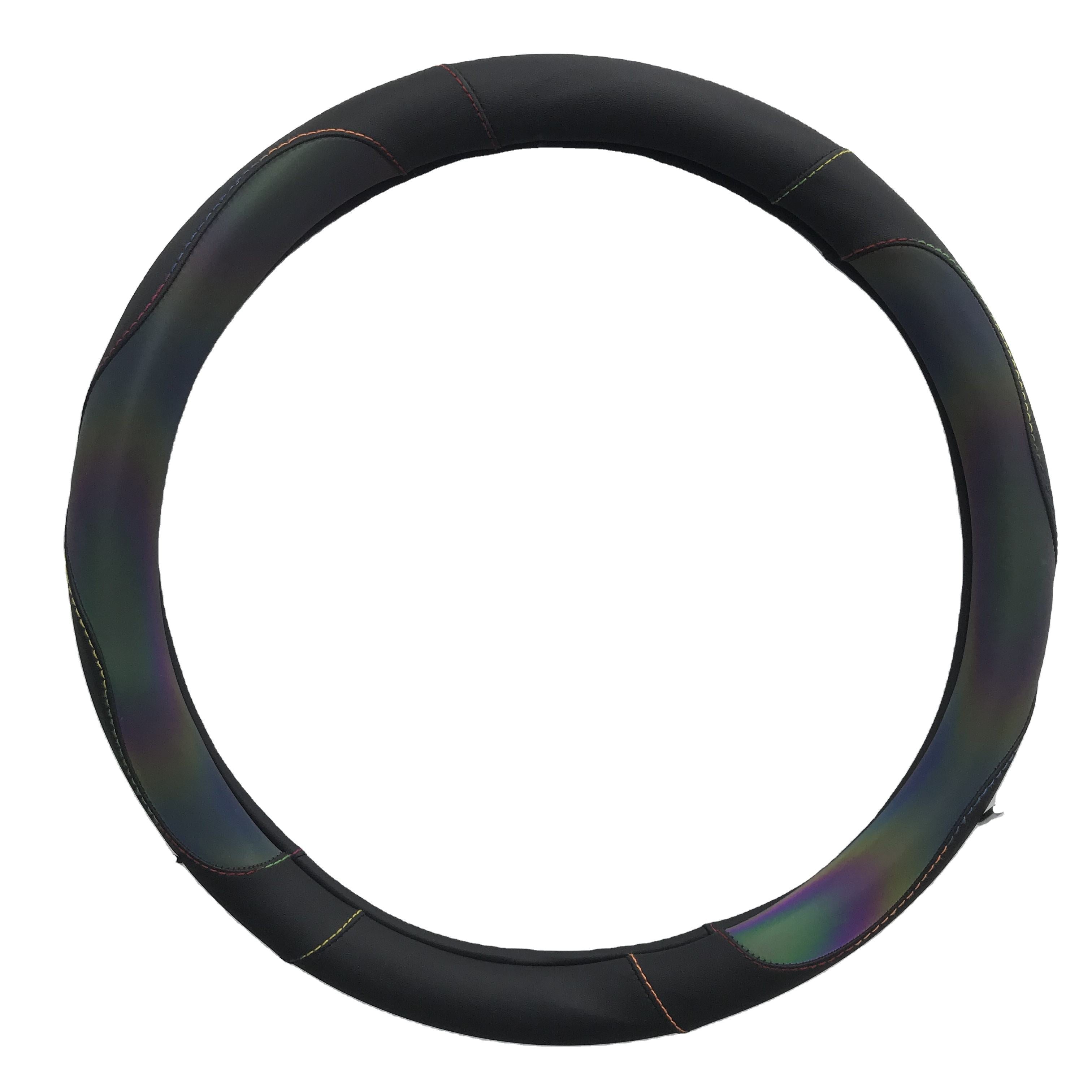 Gradient Ramp Fit Car Steering Wheel Cover