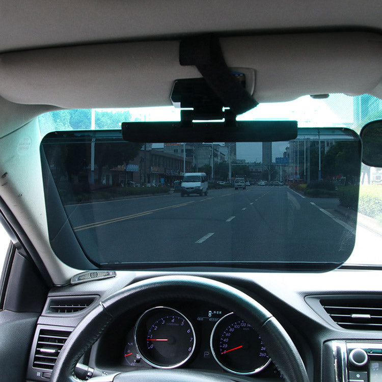 Standard Anti-Glare Adjustable Car Sunshade Sun Visor for Day or Night Driving