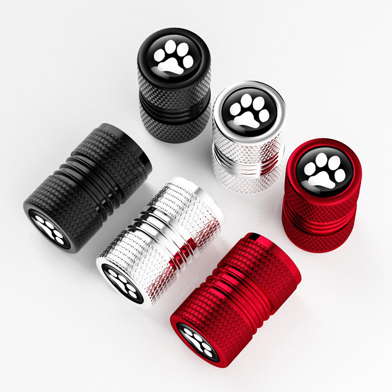 2024 New Products: Custom Alloy Bike Car Tyre Tire Valve Cap with American Flag and Car Logo