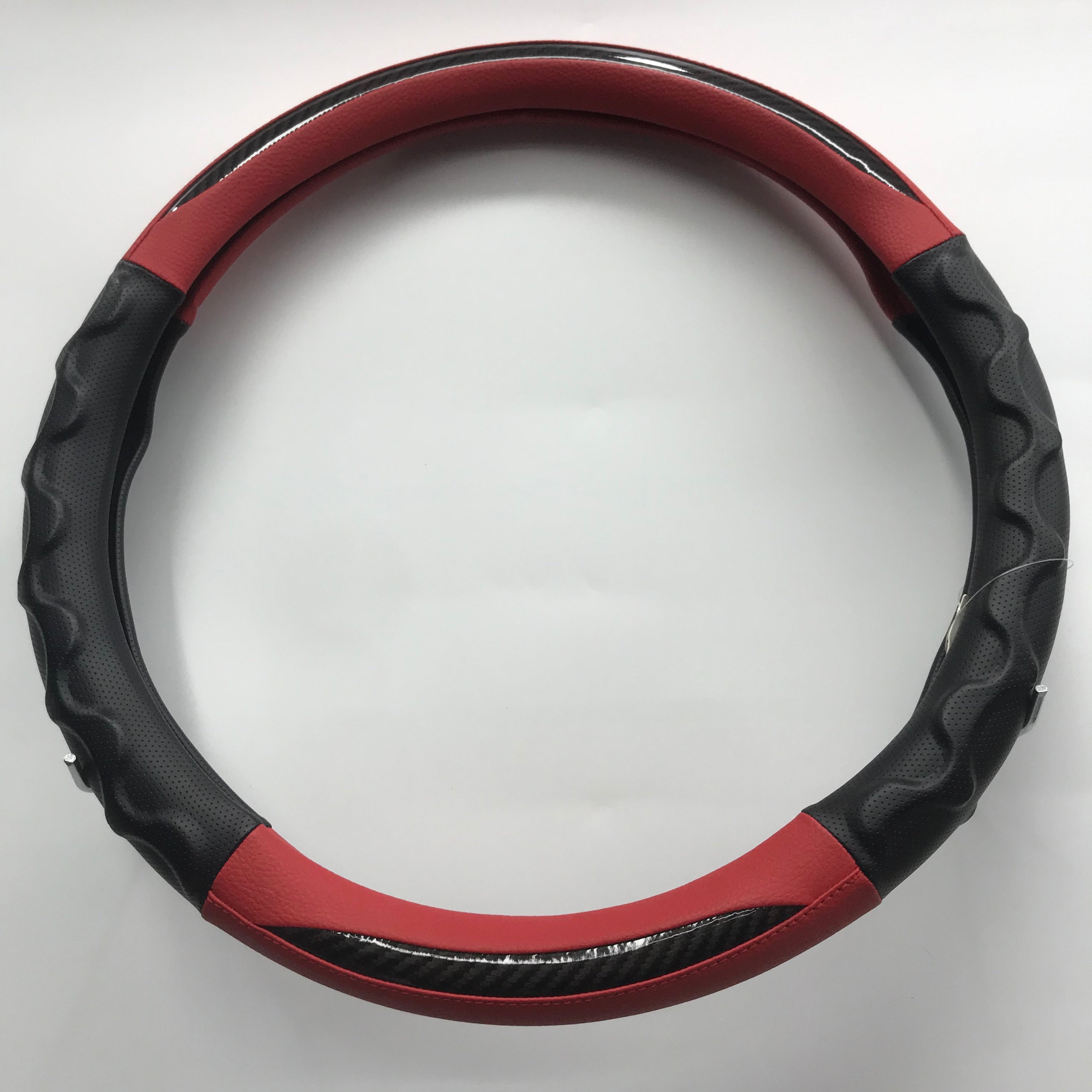 Carbon Microfiber Durable Steering Wheel Cover