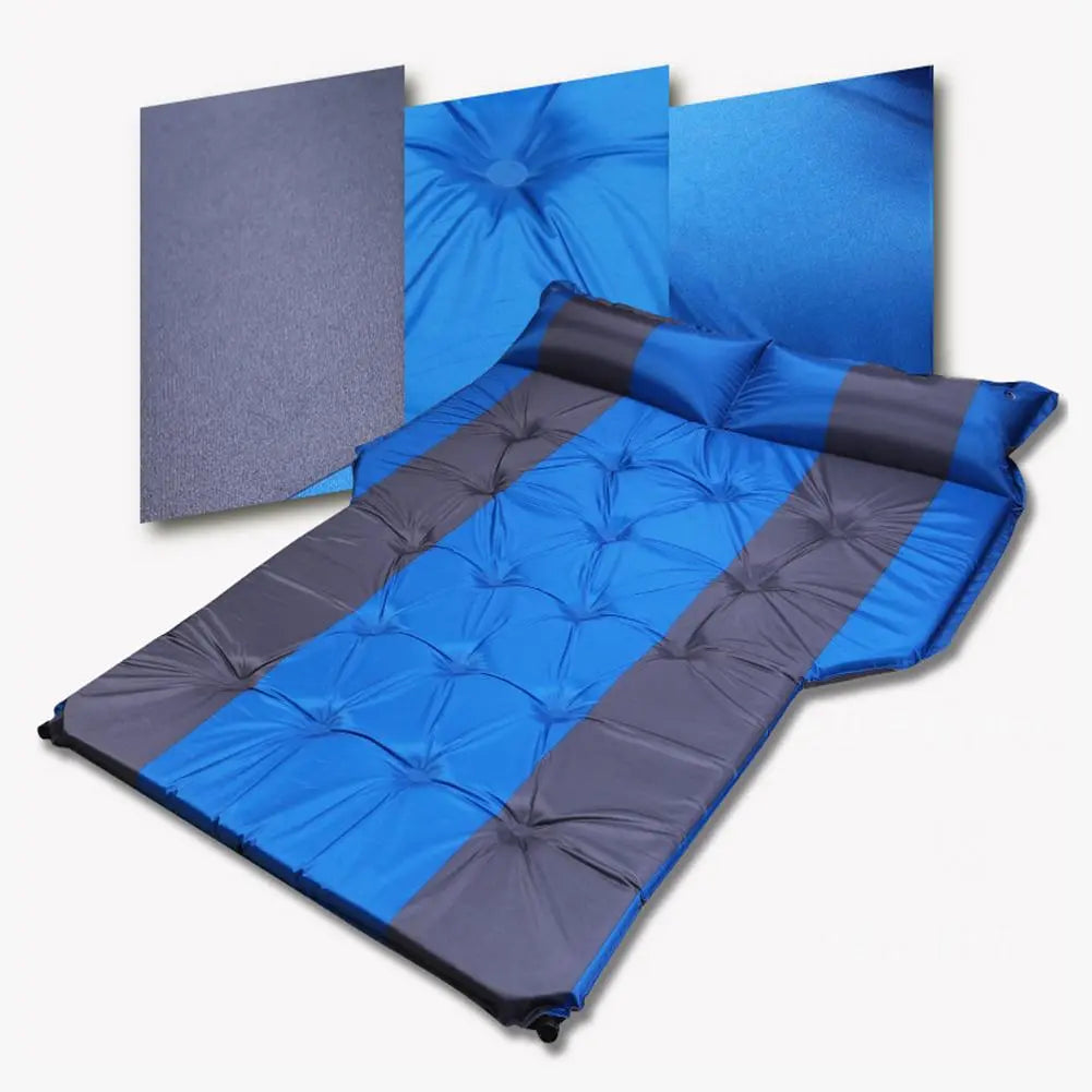 Car Iatable Bed SUV Car Mattress Rear Row Car Travel Sleeping Pad Off-road Air Bed Camping Mat Air Mattress Auto Accessories - Delicate Leather