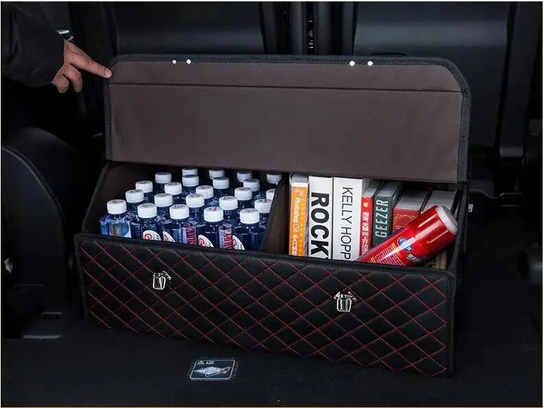 Factory Direct Pricing for PU Leather Car Trunk Organizer for the Back Seat - Delicate Leather