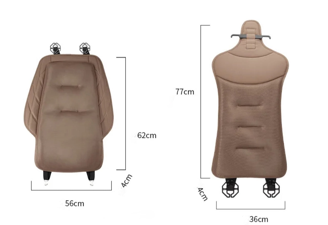 Summer Ice Silk Car Seat Cushion Breathable, Cool, Gel Comfort, Universal Single-Piece Seat Cover