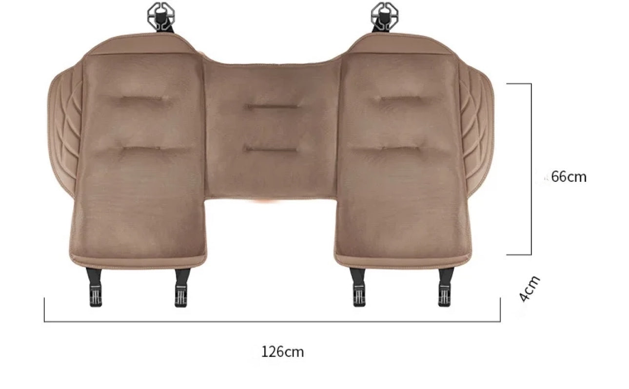 Summer Ice Silk Car Seat Cushion Breathable, Cool, Gel Comfort, Universal Single-Piece Seat Cover