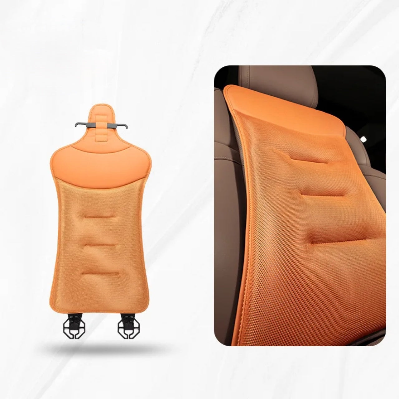 Summer Ice Silk Car Seat Cushion Breathable, Cool, Gel Comfort, Universal Single-Piece Seat Cover