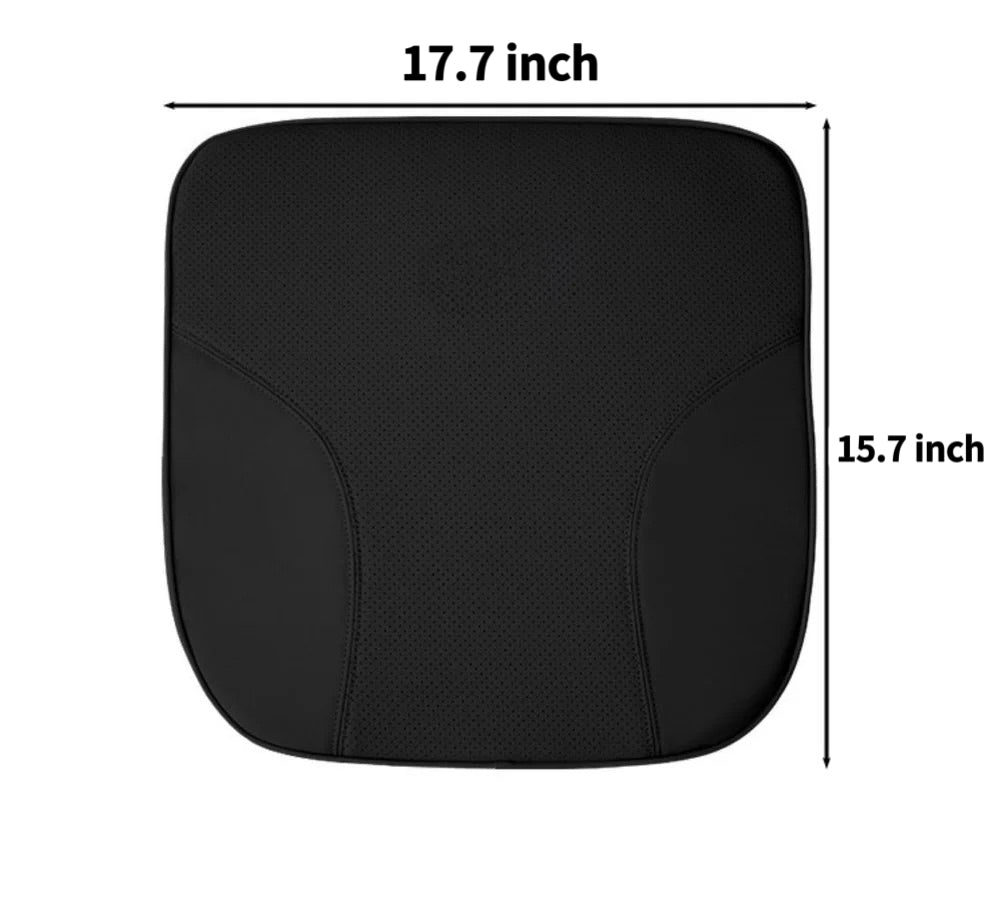Delicate Leather Car Seat Cushion – Custom Fit for Lexus, Memory Foam Height Booster for Car & Office - Delicate Leather  