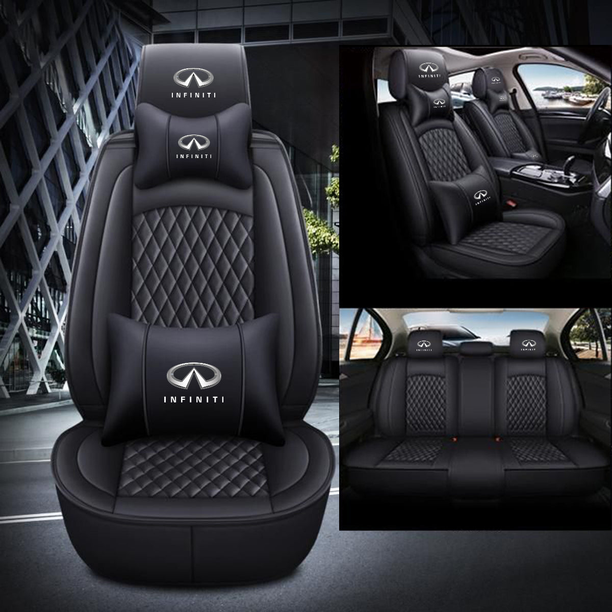 Infiniti leather seat covers discount