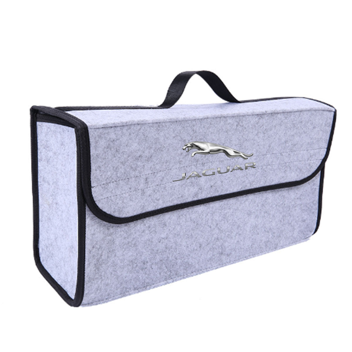 Soft Felt Car Bag Organizer Folding Car Storage Box Non Slip Fireproof Car Trunk Organizer, Custom For Your Cars, Car Accessories JG12990 - Delicate Leather