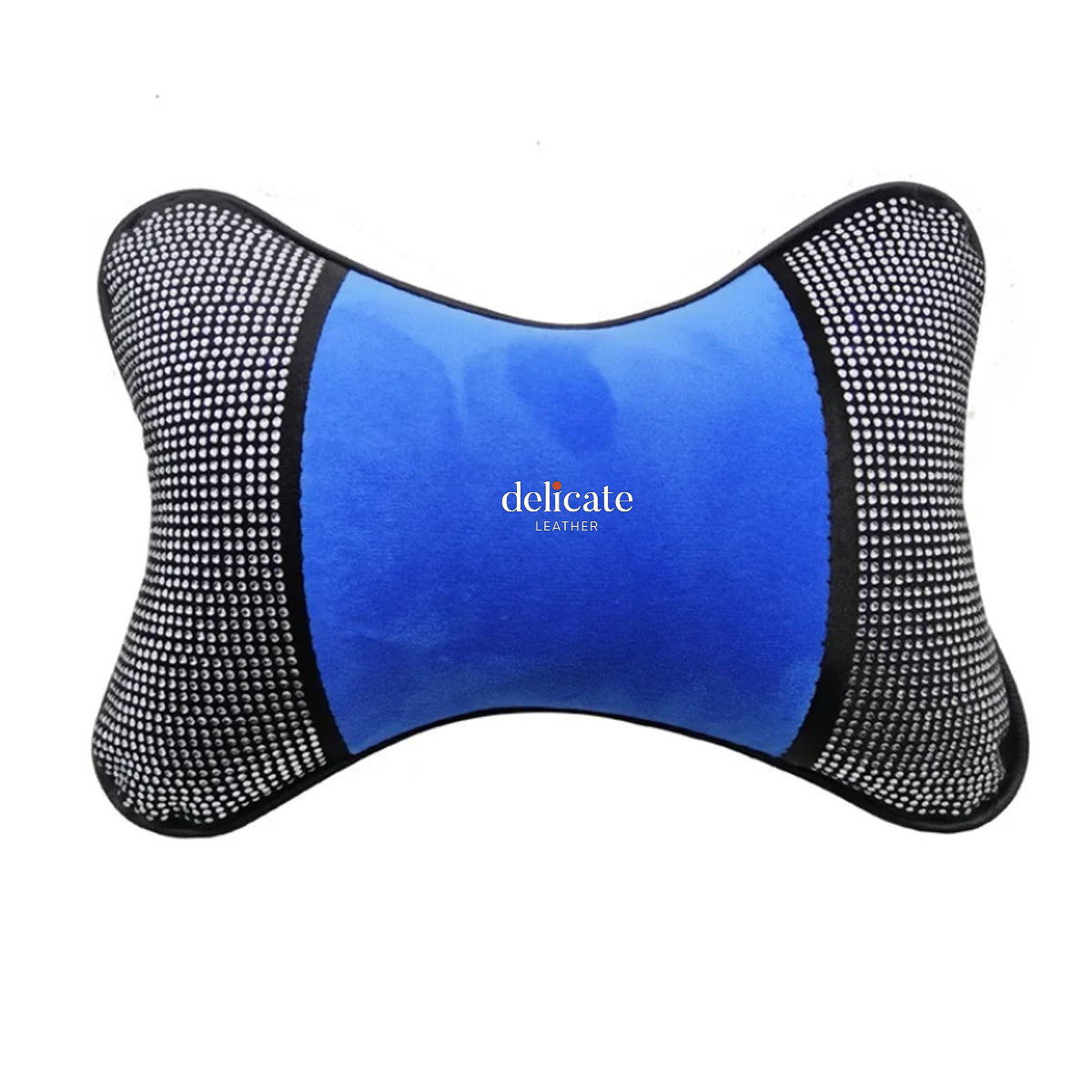 Universal Car Neck Pillow for Comfortable Support - Compatible with Most Auto Accessories and Filled with Fiber Material - Delicate Leather