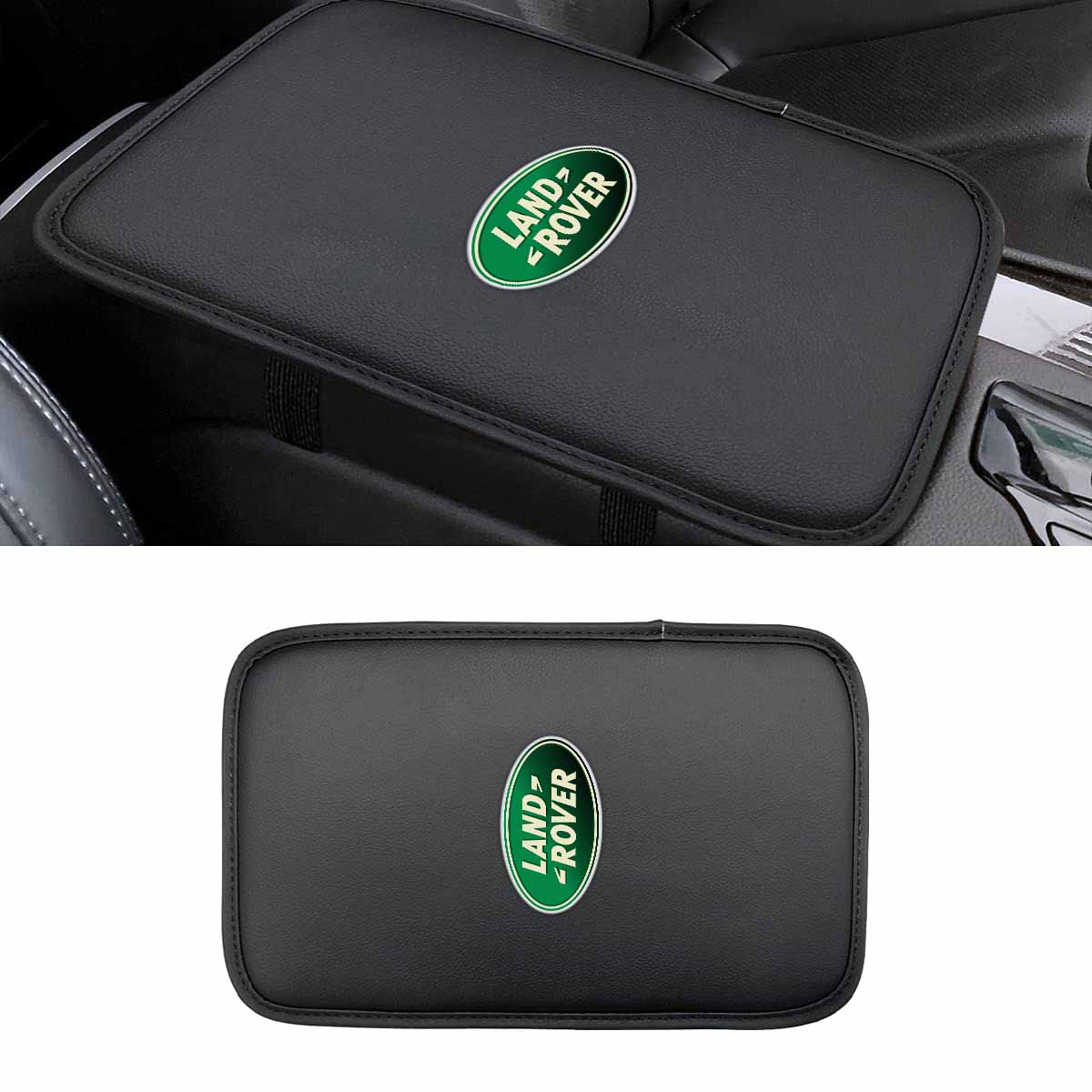 Leather Center Console Cushion Pad, Custom For Your Cars, Waterproof Armrest Seat Box Cover Fit, Car Interior Protection Accessories, Car Accessories LR13991 - Delicate Leather