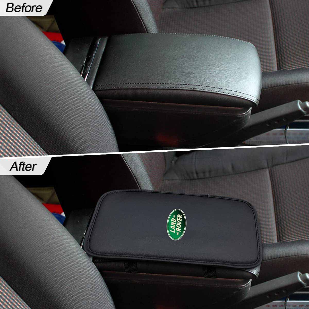 Leather Center Console Cushion Pad, Custom For Your Cars, Waterproof Armrest Seat Box Cover Fit, Car Interior Protection Accessories, Car Accessories LR13991 - Delicate Leather