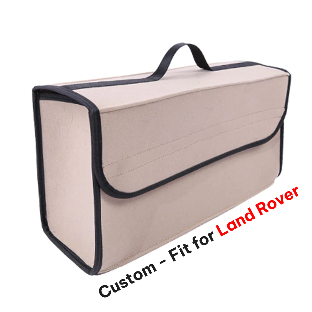 Soft Felt Car Bag Organizer, Custom-Fit For Car, Folding Car Storage Box Non Slip Fireproof Car Trunk Organizer DLLR236