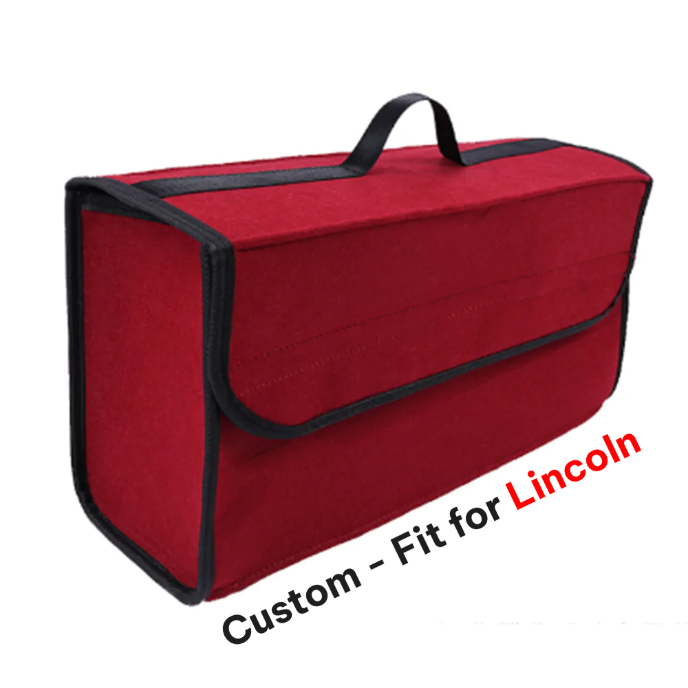 Soft Felt Car Bag Organizer, Custom-Fit For Car, Folding Car Storage Box Non Slip Fireproof Car Trunk Organizer DLLI236