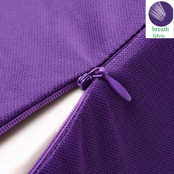 Lumbar Support Cushion for Car and Headrest Neck Pillow Kit, Custom For Cars, Ergonomically Design for Car Seat, Car Accessories KO13983 - Delicate Leather  