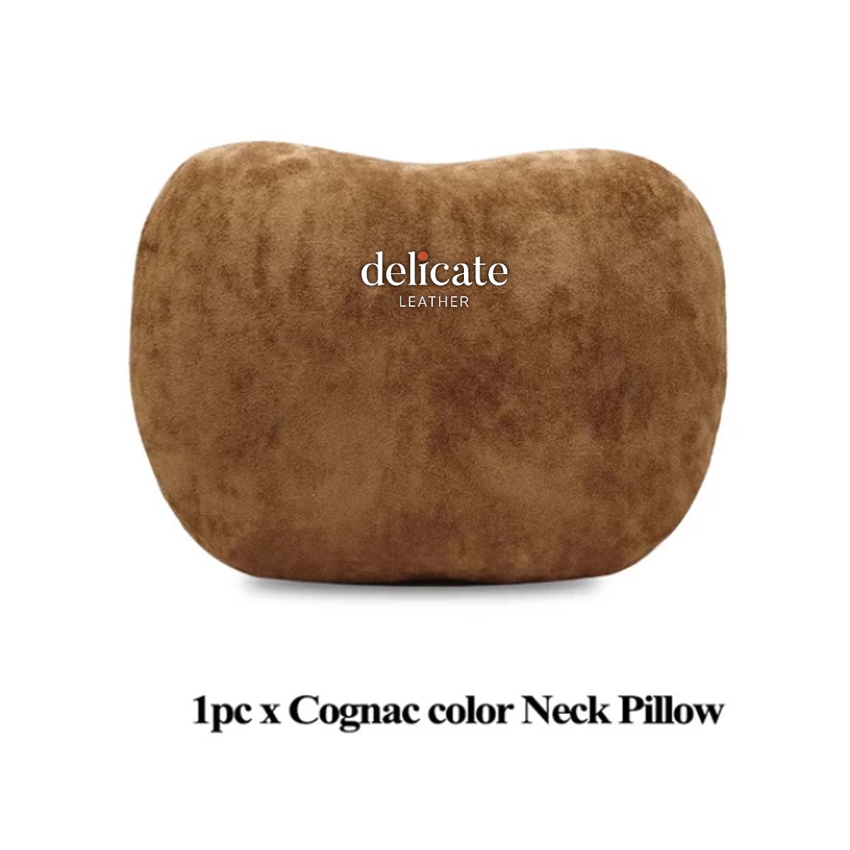 Car Seat Headrest Neck Pillow: Premium Accessories for Enhanced Comfort - Delicate Leather