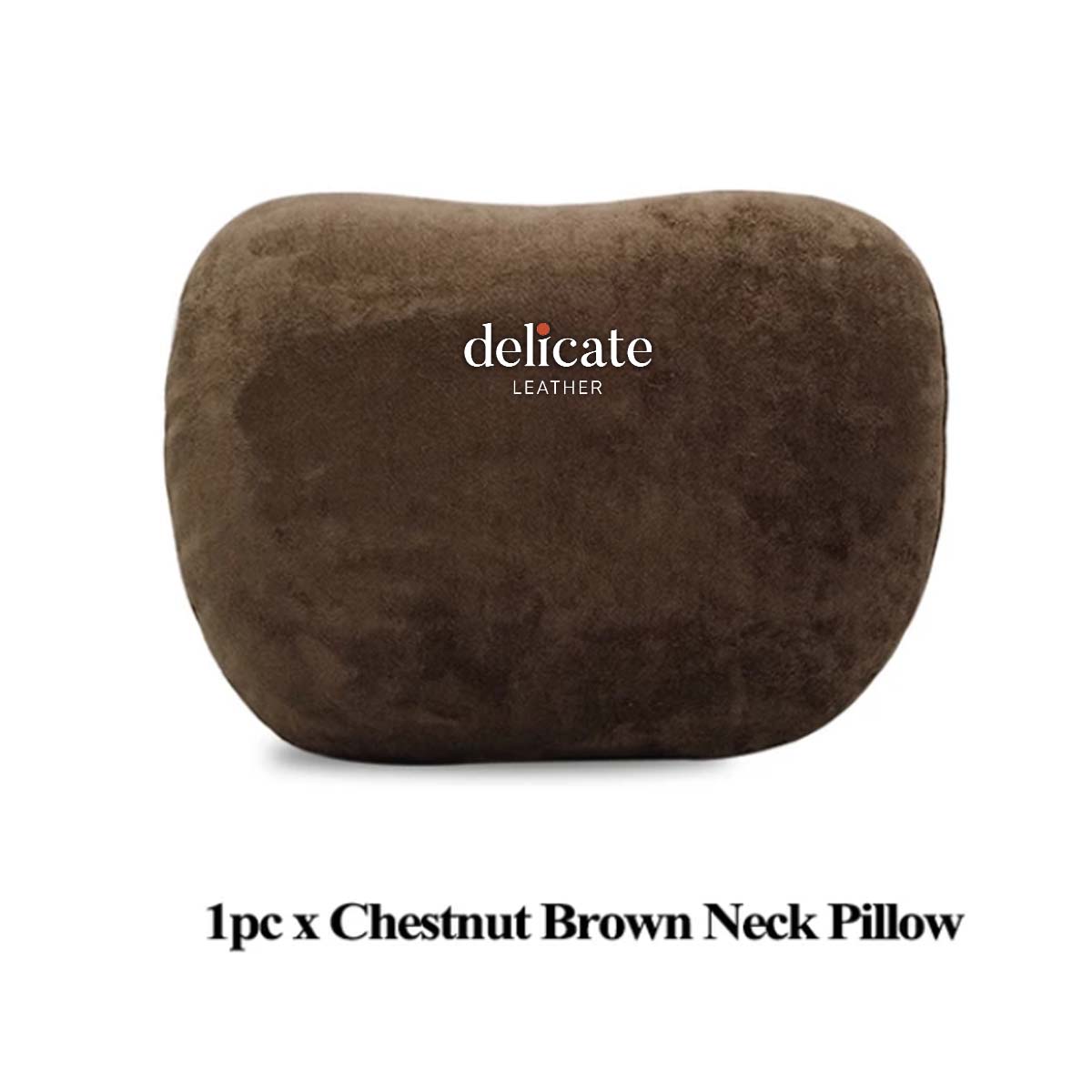 Car Seat Headrest Neck Pillow: Premium Accessories for Enhanced Comfort - Delicate Leather