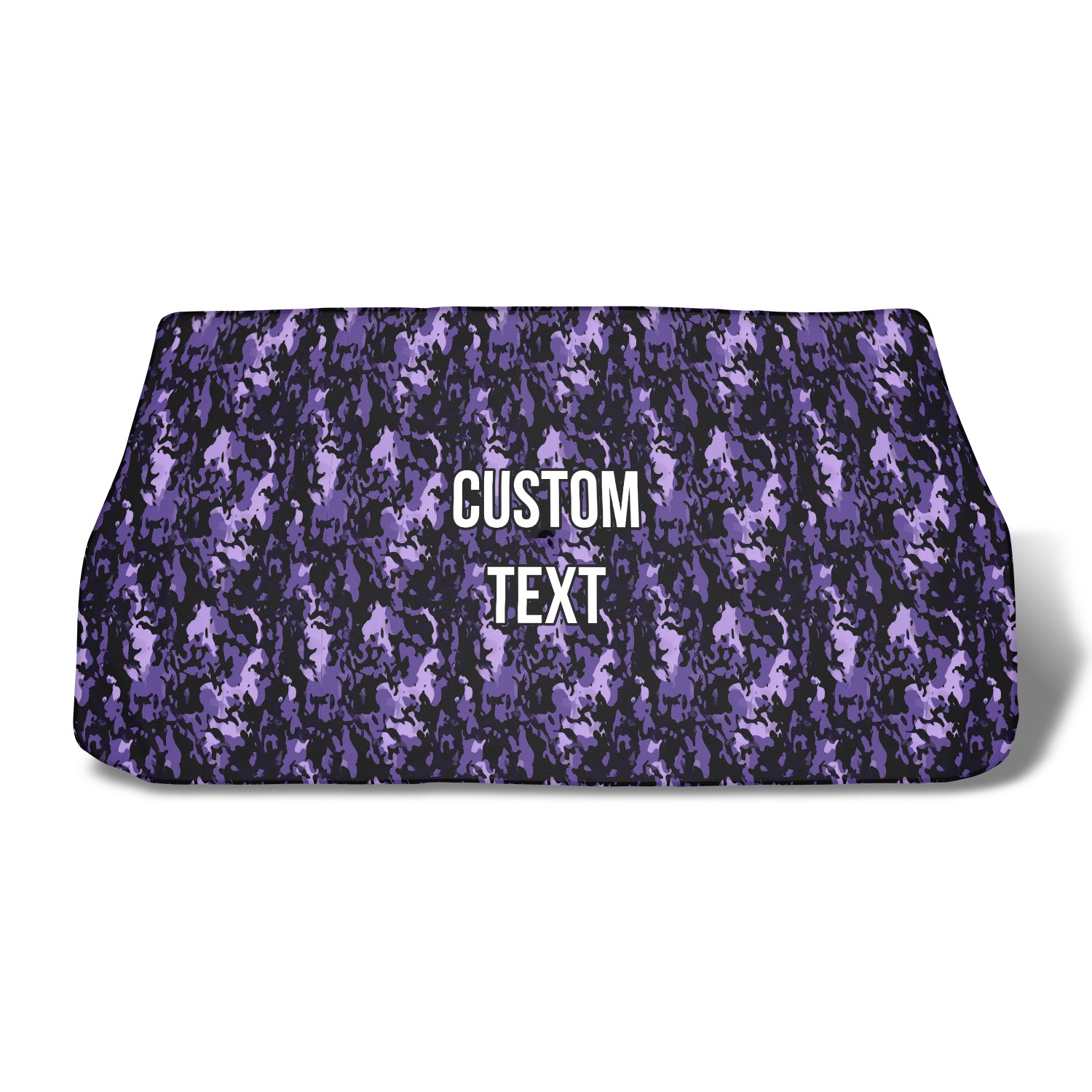 Personalized Custom Camo Car Windshield Sunshade, Purple Camouflage, Fit with all car, UV Rays and Heat Sun Visor Protector Foldable Sun Shade Umbrella, Camo 04