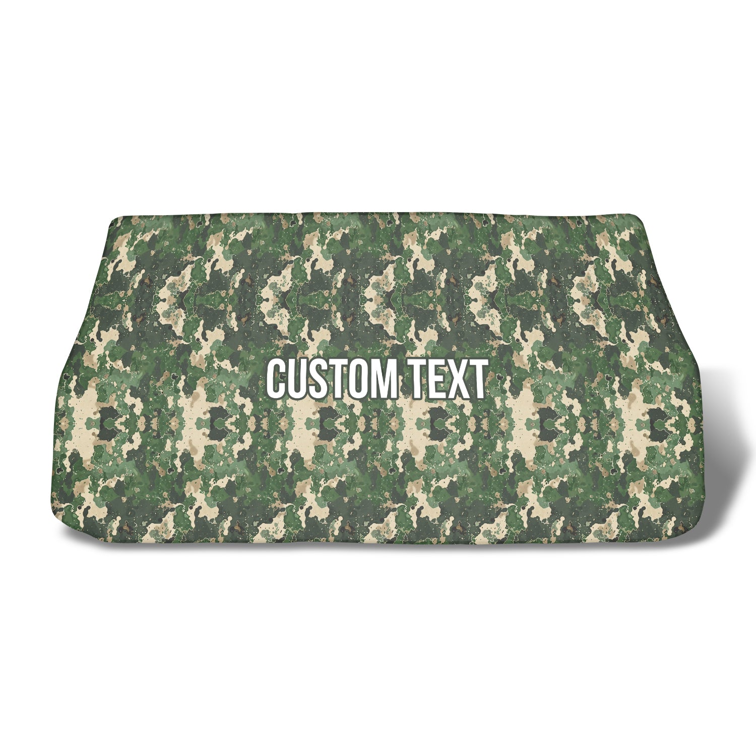 Personalized Custom Camo Car Windshield Sunshade, Green Camouflage, Fit with all car, UV Rays and Heat Sun Visor Protector Foldable Sun Shade Umbrella, Camo 10