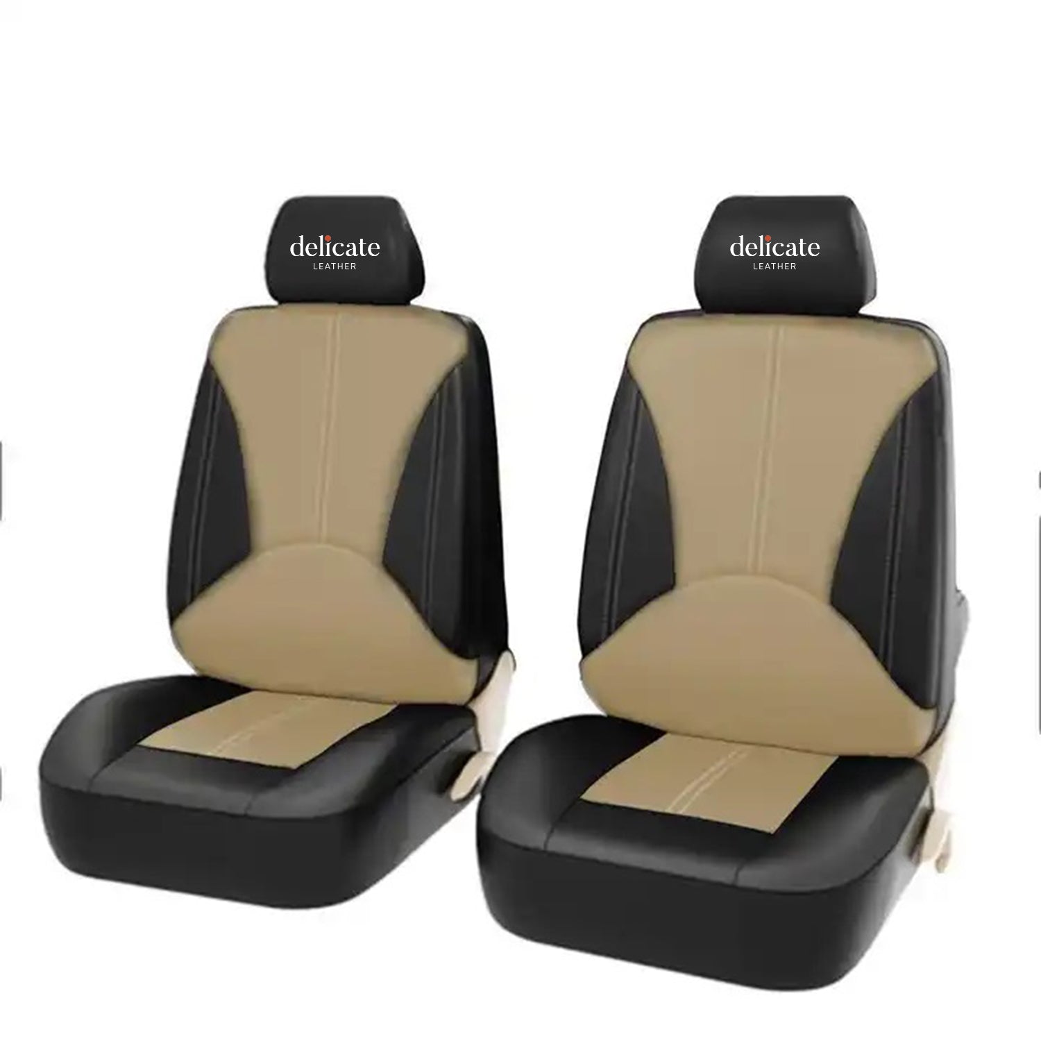Delicate Leather Car Seat Cover Luxury Leather Car Seat Cover Custom Universal 5pcs Car Seat Cover Set Leather Full Set Universal - Delicate Leather