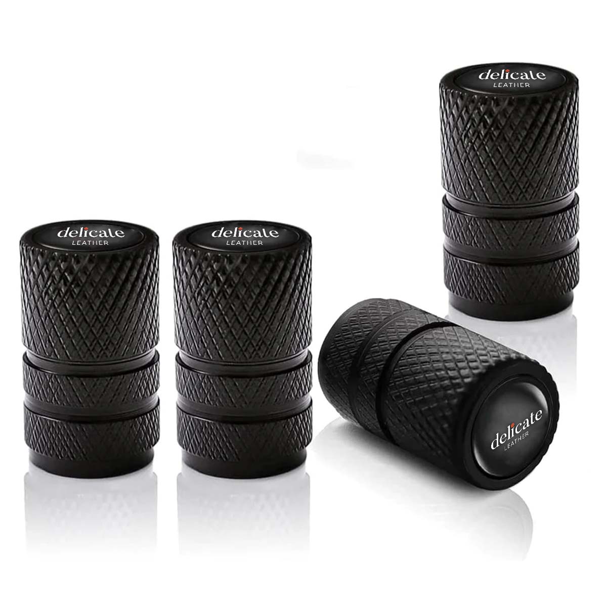 Valve Stem Cap 4pcs Universal Car Tire Valve Stem Caps Air Cover Car Accessories Hex 016 Black Stem Cover